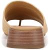 imageFranco Sarto Womens Loran Slide SandalNatural Beige Stretch Raffia