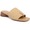 imageFranco Sarto Womens Loran Slide SandalNatural Beige Stretch Raffia