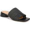 imageFranco Sarto Womens Loran Slide SandalBlack Stretch Raffia