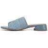 imageFranco Sarto Womens Loran Slide SandalDenim Blue Stretch Raffia