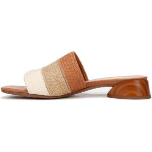 imageFranco Sarto Womens Loran Slide SandalBrown Multi Stretch Raffia