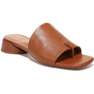 imageFranco Sarto Womens Loran Slide SandalCognac Brown Leather