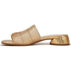 imageFranco Sarto Womens Loran Slide SandalGold Stretch Raffia