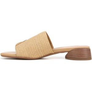 imageFranco Sarto Womens Loran Slide SandalNatural Beige Stretch Raffia