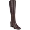 Cordovan Brown Wide Calf