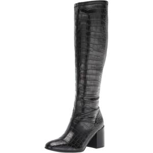 imageFranco Sarto Womens Tribute Knee High BootBlack Crocco Faux Leather