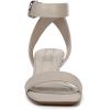 imageFranco Sarto Womens Savini Heeled SandalVicenza Grey Leather
