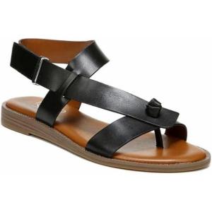 imageFranco Sarto Womens Glenni Strappy SandalBlack Leather