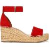 imageFranco Sarto Womens Clemens Espadrille Wedge SandalCherry Red Suede