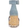 imageFranco Sarto Womens Clemens Espadrille Wedge SandalDenim Blue FabricLeather