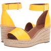 imageFranco Sarto Womens Clemens Espadrille Wedge SandalElectric Orange Crocco