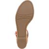 imageFranco Sarto Womens Clemens Espadrille Wedge SandalPeach Orange Woven