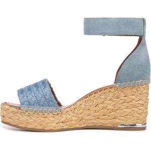 imageFranco Sarto Womens Clemens Espadrille Wedge SandalDenim Blue FabricLeather