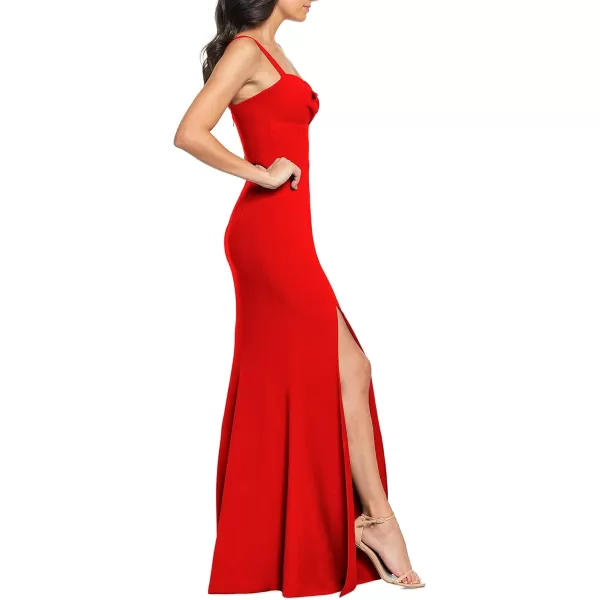 Dress the Population Womens Brooke Sleeveless CutOut Long Gown DressRouge