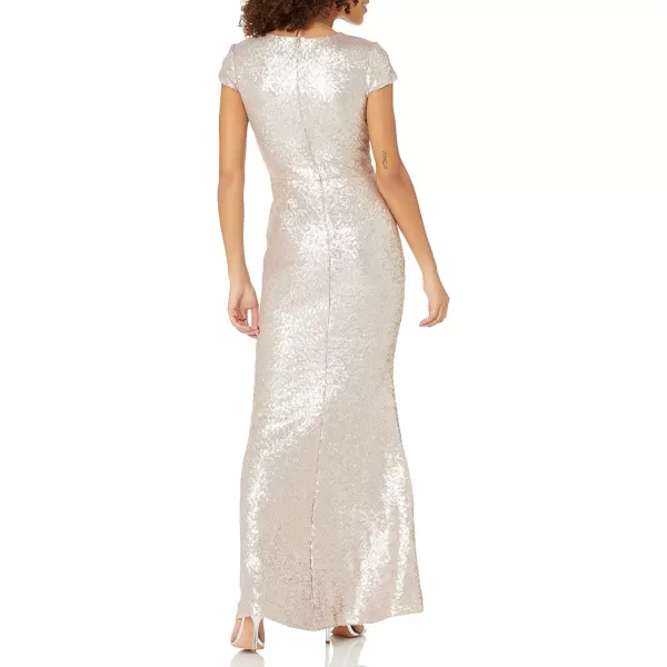 Dress the Population Womens Michele Sequin GownIce Pink