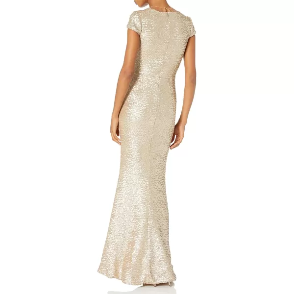 Dress the Population Womens Michele Sequin GownPale Blush