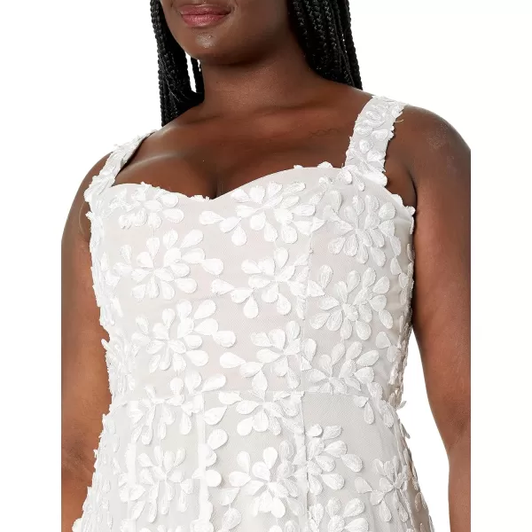 Dress the Population Womens Anabel Sweetheart Bustier Maxi DressOffwhite
