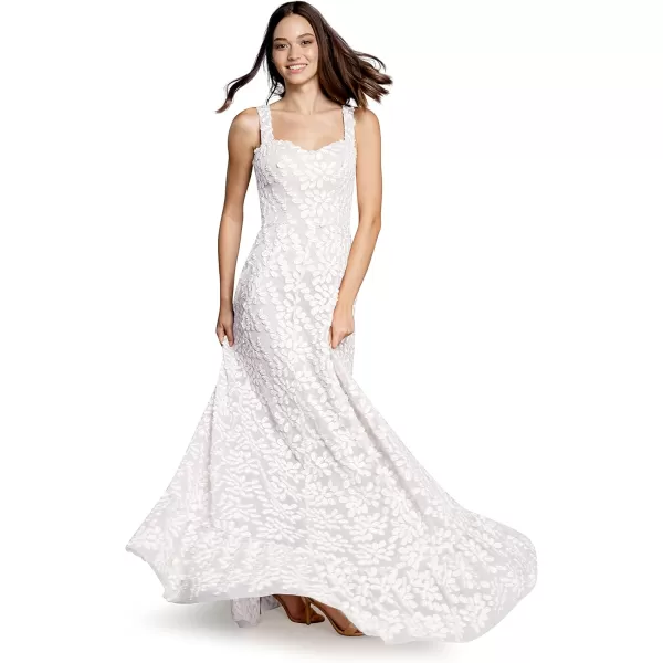 Dress the Population Womens Anabel Sweetheart Bustier Maxi DressOffwhite
