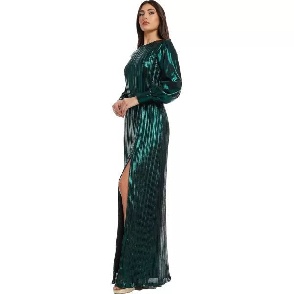 Dress the Population Womens Calista Fit and Flare Maxi DressDeep Emerald