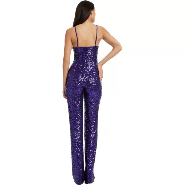 Dress the Population Womens Darian JumpsuitViolet