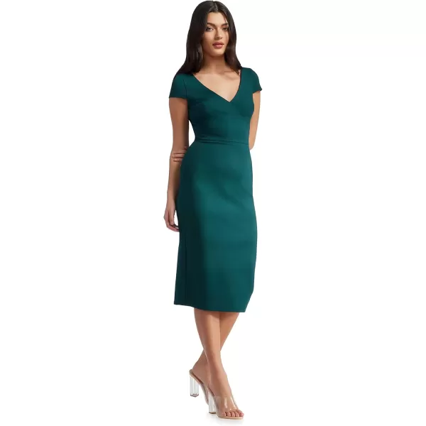 Dress the Population Womens Jaleah Bodycon Midi DressEmerald