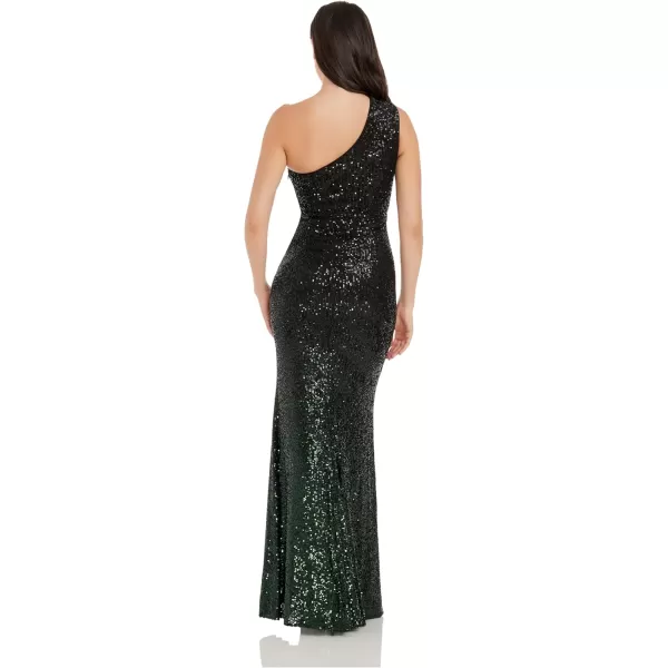 Dress the Population Womens Sariah Mermaid Maxi DressPine Multi