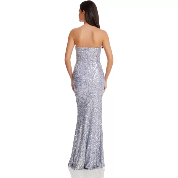 imageDress the Population Womens Fernanda Mermaid Floor Length DressPlatinum Multi