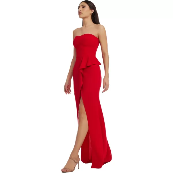 imageDress the Population Womens Kai Bodycon Maxi DressRouge