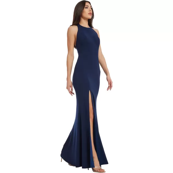 imageDress the Population Womens Paige Mermaid Floor Length DressNavy