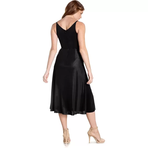 imageDress the Population Womens Serafina Fit and Flare Midi DressBlack