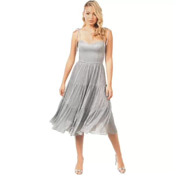 imageDress the Population Womens Dream Fit and Flare Midi DressDove Multi