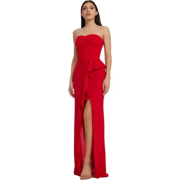 imageDress the Population Womens Kai Bodycon Maxi DressRouge