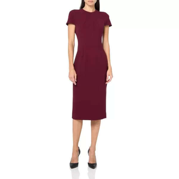 imageDress the Population Womens Lainey Sheath Midi DressBurgundy