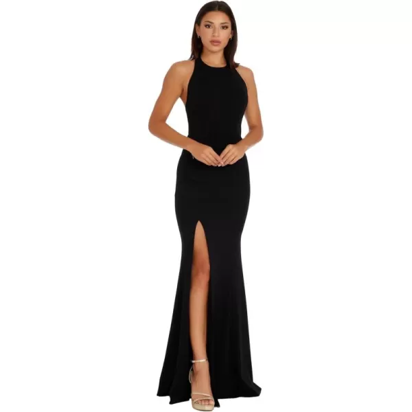 imageDress the Population Womens Paige Mermaid Floor Length DressBlack