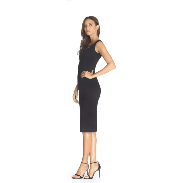 imageDress the Population Womens Elle Sweetheart Sleeveless Bodycon Midi DressBlack