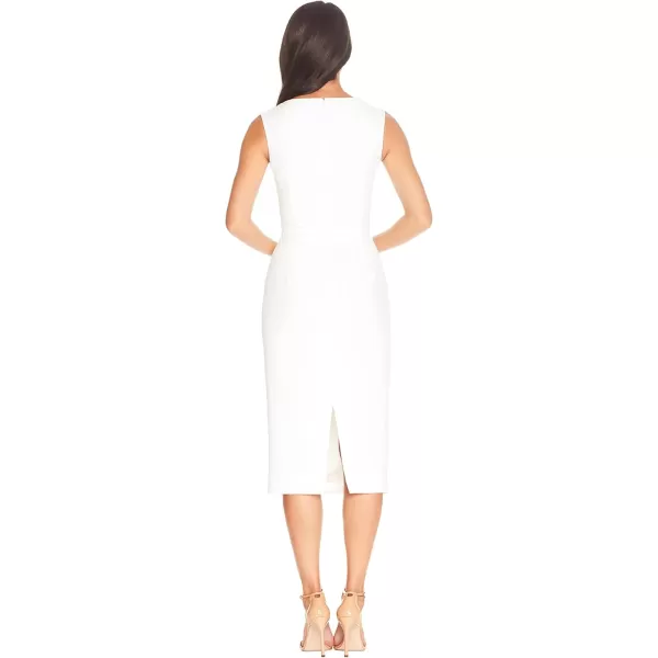 imageDress the Population Womens Elle Sweetheart Sleeveless Bodycon Midi DressOffwhite