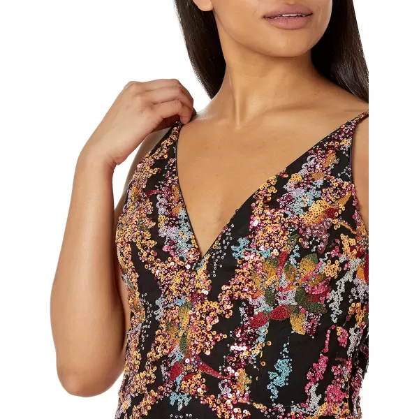 imageDress the Population Womens Fit FlarePapaya Multi