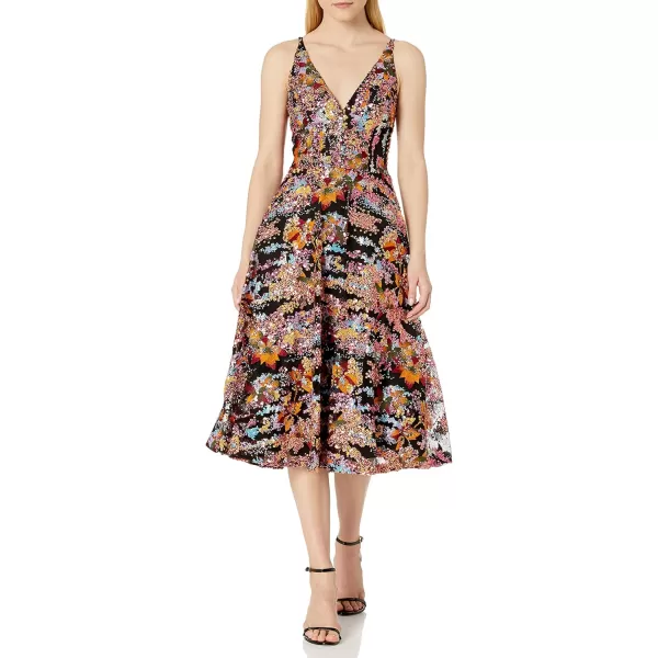 imageDress the Population Womens Fit FlarePapaya Multi