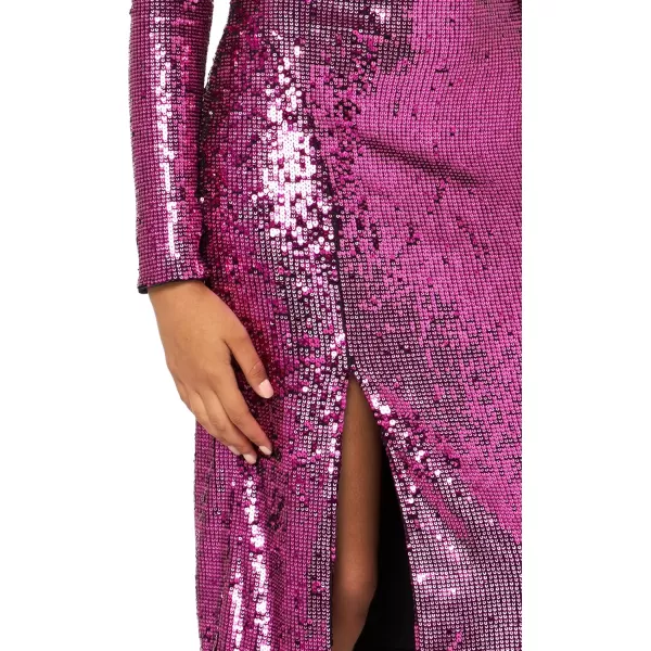 imageDress the Population Womens Natalie Bodycon Midi DressViolet Multi
