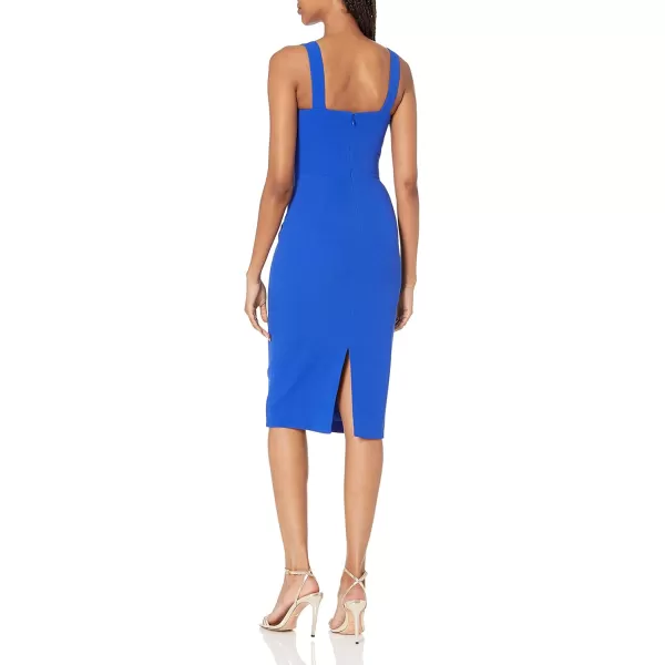imageDress the Population Womens Nicole Sweetheart Neck Bodycon Midi DressElectric Blue