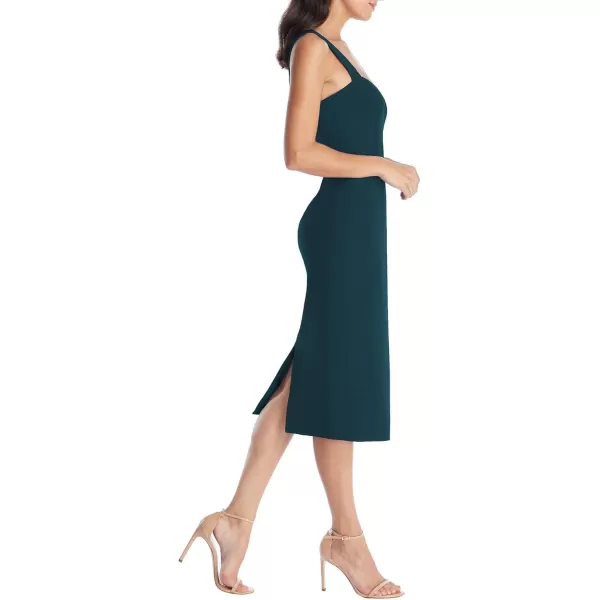 imageDress the Population Womens Nicole Sweetheart Neck Bodycon Midi DressPine