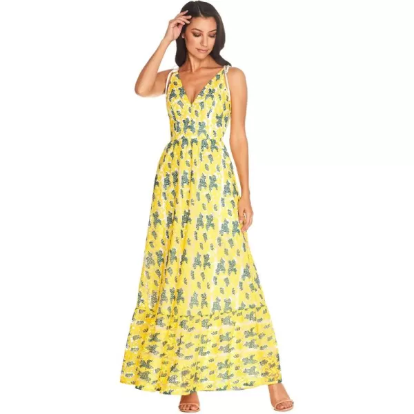 imageDress the Population Womens Fit FlareCanary Multi
