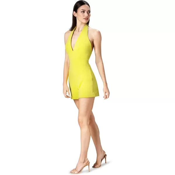 imageDress the Population Womens Alexi Fit and Flare Midi DressLemongrass
