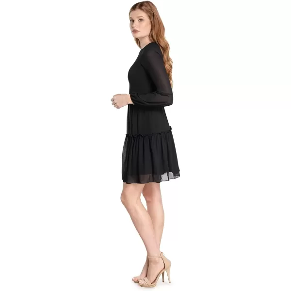 imageDress the Population Womens Paola Fit and Flare Mini DressBlack