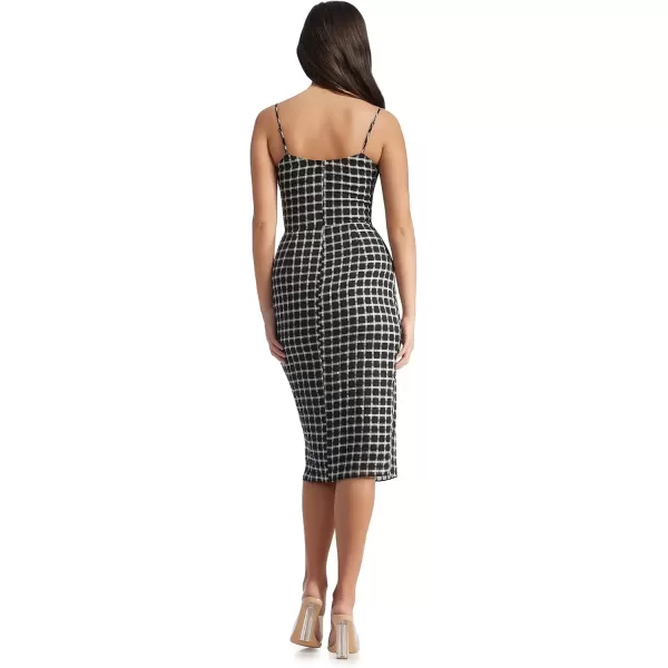 imageDress the Population Womens Shaireen Bodycon Midi DressBlack Multi