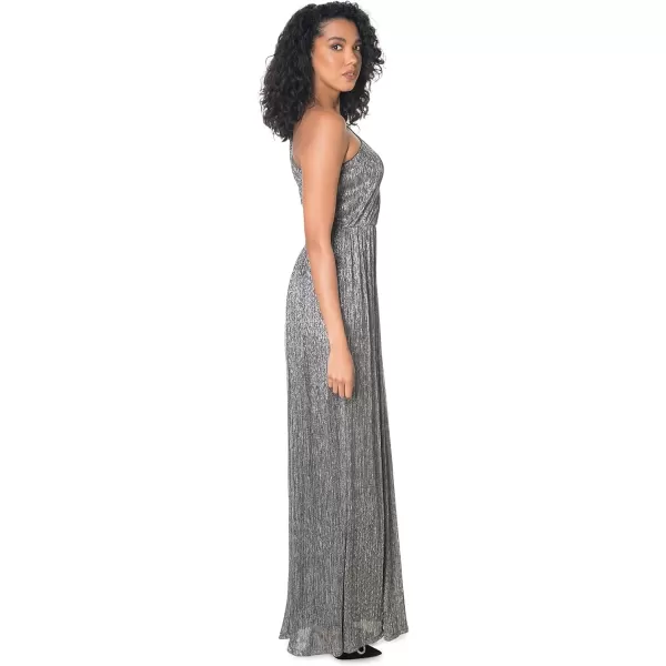 imageDress the Population Womens Kienna Fit and Flare Floor Length DressSilver