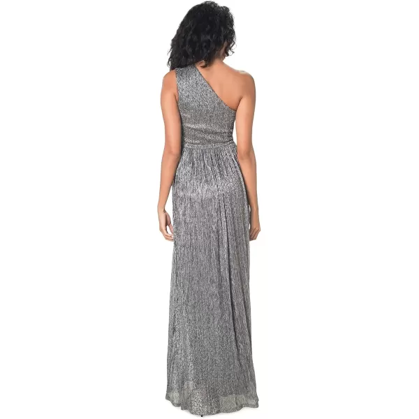 imageDress the Population Womens Kienna Fit and Flare Floor Length DressSilver