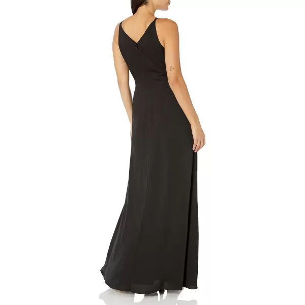 imageDress the Population Womens Parker Fit and Flare Maxi DressBlack