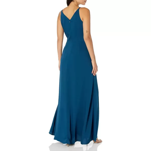 imageDress the Population Womens Parker Fit and Flare Maxi DressPeacock Blue