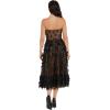 imageDress the Population Womens Kailyn Fit and Flare Midi DressBlacknude